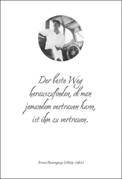 Postkarte 'Der beste Weg herauszufinden...'