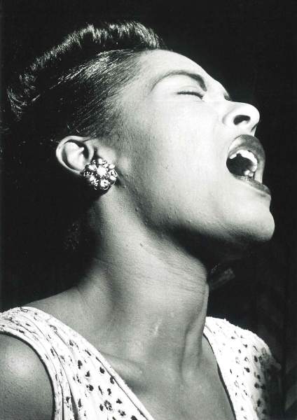 Postkarte 'Billie Holiday'