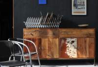 Sideboard 'Denwood', braun, B 172 cm, H 90 cm, T 40 cm