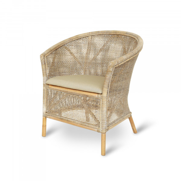 Armsessel 'Cavrille', Rattan, B 69 cm, H 83 cm, L 60 cm