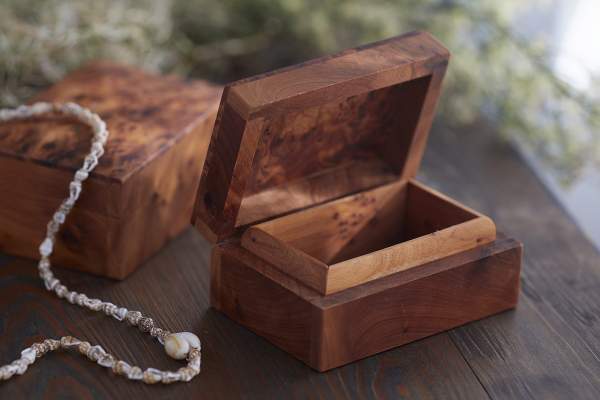 Thuja Box, B 12 cm, L 8,5 cm, H 5,5 cm