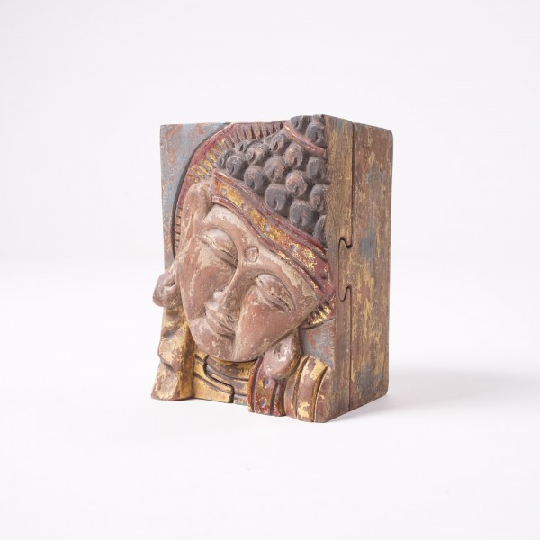 Truhe 'Buddhaversteck', aus Suarholz, L 9 cm, B 12 cm, H 7 cm