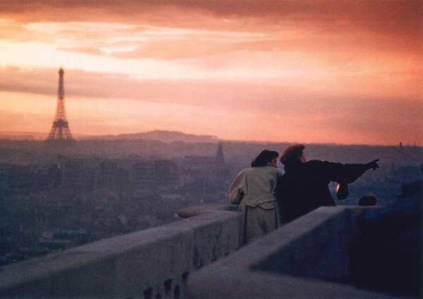 Postkarte 'Cloudy Paris'