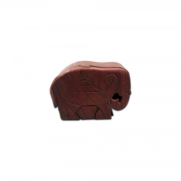 Secret Box 'Elefant', Akazienholz, B 11,5 cm, H 4,5 cm, L 8 cm