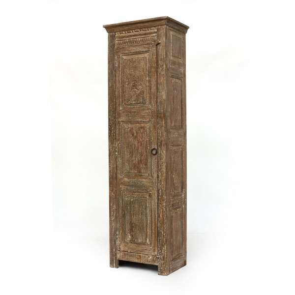 Schrank 'Almirah' aus Teak, Einzelstücke, H 203-225 cm, B 62 cm, L 41 cm