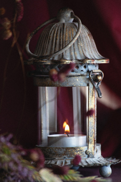 Laterne 'Petit', aus Metall und Glas, Ø 11 cm, H 16 cm